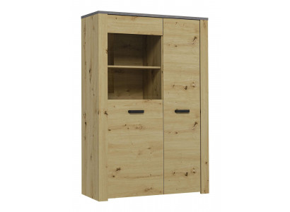 Vitrínový design Obývací pokoj Skříň Bar Komoda Venkovský styl Vitríny Dřevěné skříně