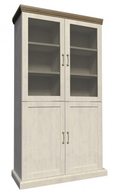 Vitrína Komody Vitríny Komody Skříně Skleněné Designový Skříň venkovský xxl