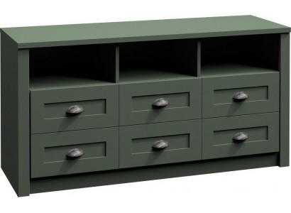 Kancelářská komoda dřevěná skříň Komoda venkovského stylu RTV komoda Sideboard