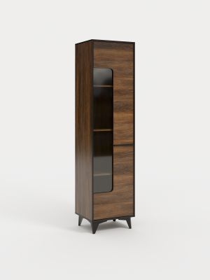 Vitrínová skříň Vitríny Skříně Kredenc Obývací pokoj Skříň Klasická vitrína