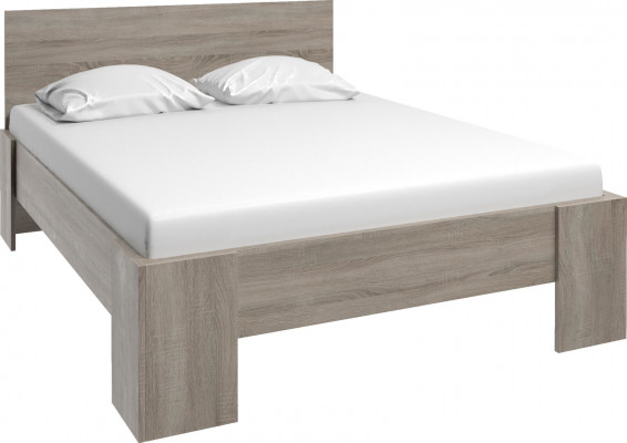 Luxus design nábytek ložnice dřevěná postel postel venkovský styl postele dvojité dřevo.