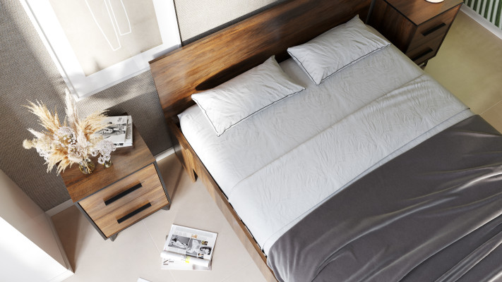 Luxusní postele manželská postel 160x200 cm Moderní styl Design hotelový nábytek Italský nábytek
