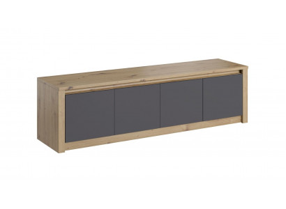 Designer RTV komoda se zásuvkami Side Low Board skříň nástavce Luxus Wohn TV.