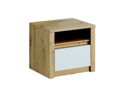 Noční stolek Noční stolek Komoda Ruční práce Dřevo Nábytek Noční stoleček Moderní