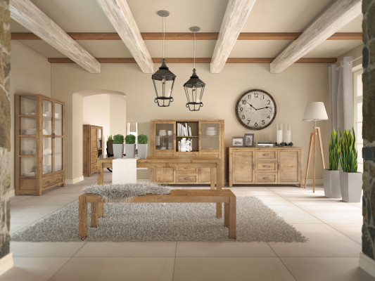 Venkovská vitrína komody vitríny vitrínová skříň skříň skleněná skříň knihy