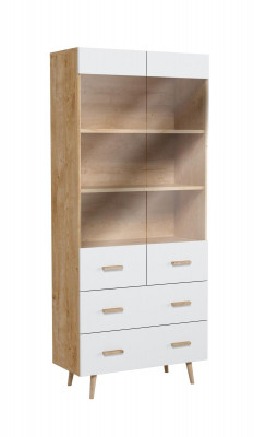 Moderní skříně, skříň, stěna, knihovna, regál, vitrína - Model Brillo