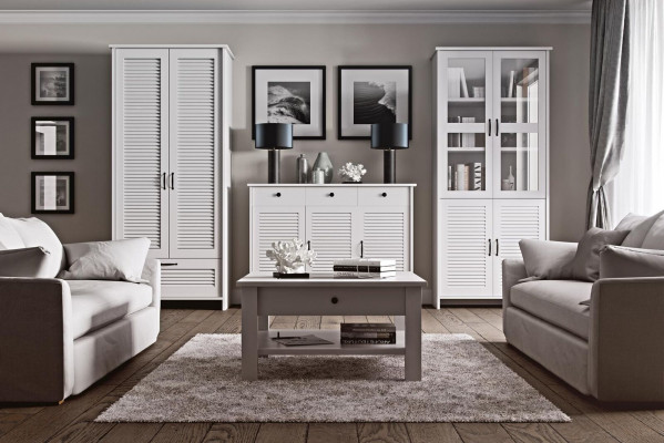 Šatní skříně Bílý Nábytek Skříně Luxus Šatní Skříň Design Lesk Nový