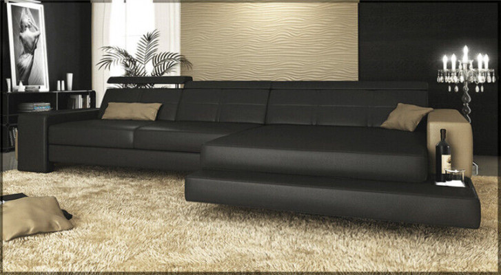 Garnitur Designer Pohovka Rozkládací Pohovka Růž Lůžko S Hrncem Living Room Křeslo