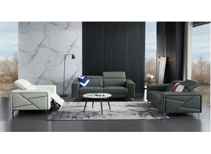 Sofa set 3+2+1 zasedací místa Set design Sofa Tapicerie Pohovka Moderní Luxus Nová