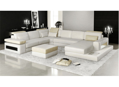 Ecksofa - rohová sedací souprava, Sofas - pohovky, Couchen - gauče, neu - nové, Sofa - pohovka, Couch - gauč, Wohnlandschaft - obývací krajina.
