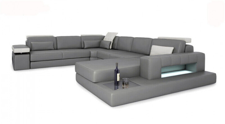 Ecksofa - rohová sedací souprava, Sofas - pohovky, Couchen - gauče, neu - nové, Sofa - pohovka, Couch - gauč, Wohnlandschaft - obývací krajina.