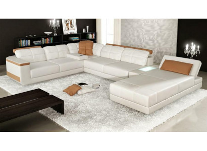 Kůžená sedací souprava na míru - rohová sedací souprava, pohovka, potah, sedačka, obývací souprava