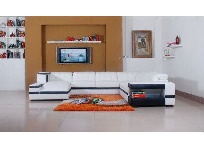 Návrhářská pohovka rohová pohovka s otomanem set žijícího krajinného zařízení ubrus