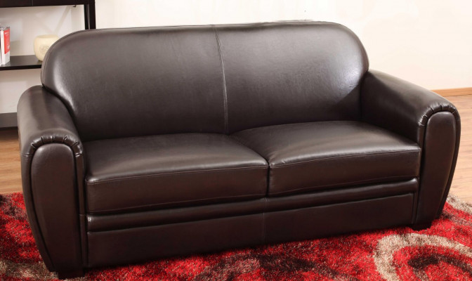 Sofa sada sedadel Couch 3-dílná sedací souprava Sofa čalouněná sedací souprava 3 kusy Křeslo Kožená sedací souprava