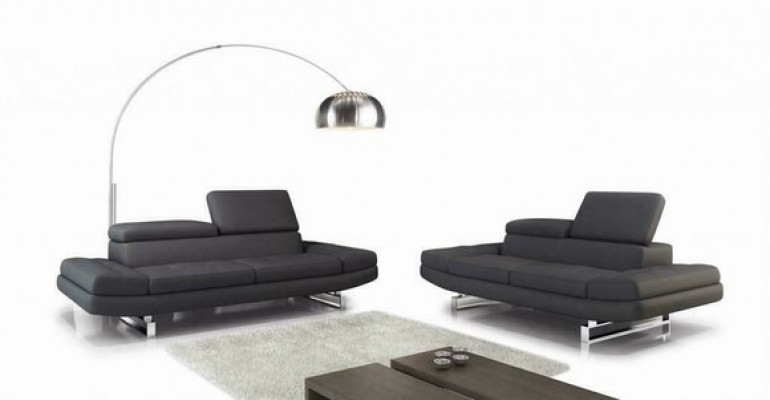 Kůžená pohovka Obývací souprava 3+2+1 Místná sestava Design Moderní Pohovka