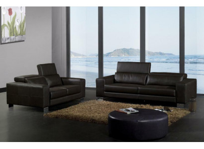 Sofa sestava 3+2+1 sedadla Návrh Pohovky Potahy kůže Křesla Relaxujuší