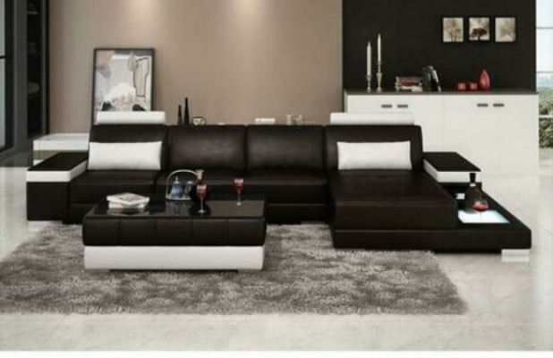 Sofa Sedací souprava Pohovky čalouněné sedadlo Pohovka Pohovky L tvar Set