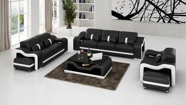 Třísedák nábytek designová pohovka moderní sedací dekorativní sedací soupravy sametová místnost