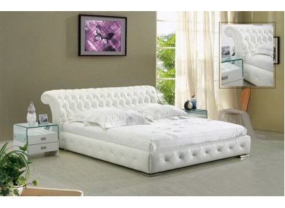 Kůže Postele čalounění Design Luxus Dvojitý Hotel Spací Pokoj Postele