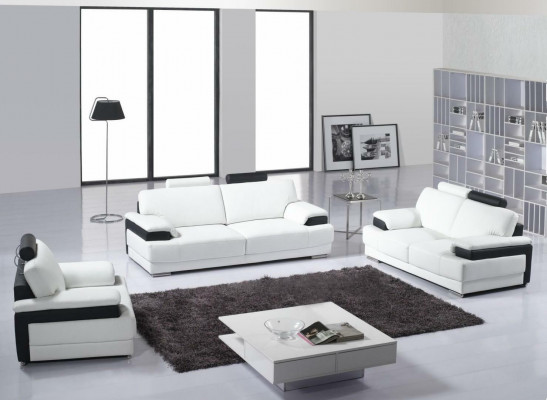Kompletní sada sedací soupravy 3+2 místná designová pohovka gauč obývací stěna