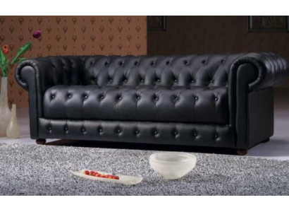 Chesterfield Sofa 2- místná čalouněná designová pohovka garnitur NOVÁ.