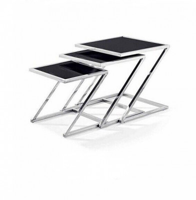 Set 3x konferenční stůl kávový stůl Design vedlejší stůl stoly obývacího pokoje