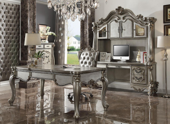 Psací stůl, počítačový stůl, pracovní stůl, pracovna, stůl, křeslo, 3 kusy.