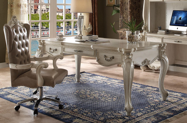 Kancelářský stůl + židle Stůl Dřevěný stůl Židle 3dílná sada Počítačový stůl