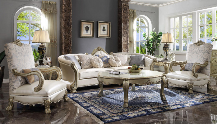 Sofa set Klasický 4+1 sedák Sofa Polštář Skupina obývacího koutku gauč