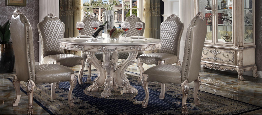 Jídelní židle ses. Set 6x židle bez loketních opěrek luxusní karokové židle.