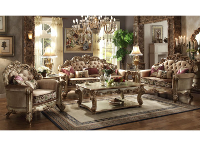 Sofa set 3+2 místa Klasická obývací sedací souprava Pohovky Křesla Polstry