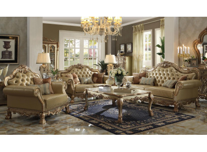 Sofa sestava 3+1+1 sedáků Relax Design Sofas polstrové pohovky kůže