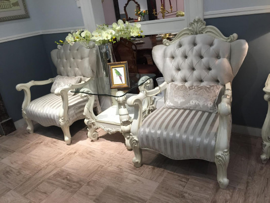 Lounge Club Set 3 kusy 2x křeslo přistávací stolek stůl sofa set nový
