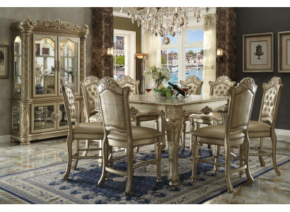 Noble Vitrine Antique Style Baroque Rococo Cabinet Decorative Shop Window Living Room