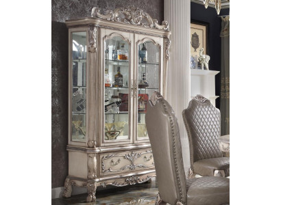 Vitrína Skříně skříň Design Italský nábytek Skříň Luxus Barokní Dřevo