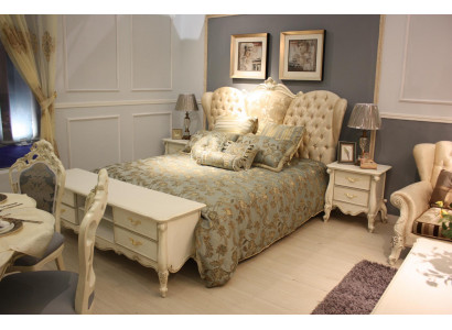 Chesterfield postel Polstrované postele Ložnice manželská postel Postele 180x200cm nová