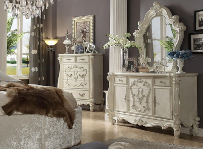 Bufet komoda komody skříň barokní rokoko zrcadlo předsíň konzole dřevo nový