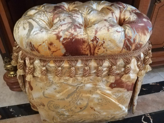 Luxus třída baroko rokoko toaletní stolek zrcadlo stolička komoda konzolový stůl