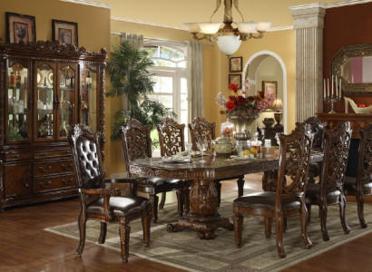 Baroko rokoko styl nábytek Jídelní stůl Stoly set jídelna Vyřezávané