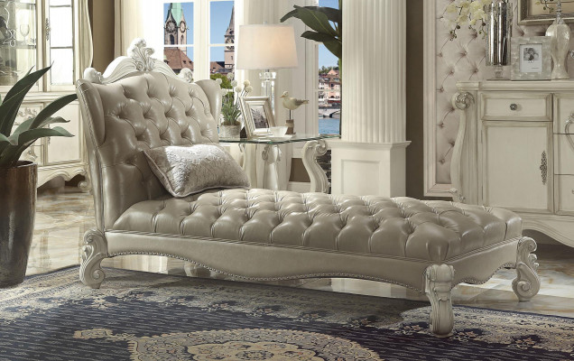 Chesterfield Chaiselongues pohovka ležení Chaise Club Relax ležení kůže textil nový