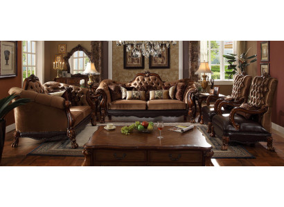 Sofa sestava 4 kusy Barokní rokoko set design Sofa Polštář sedadlo skupina gauč