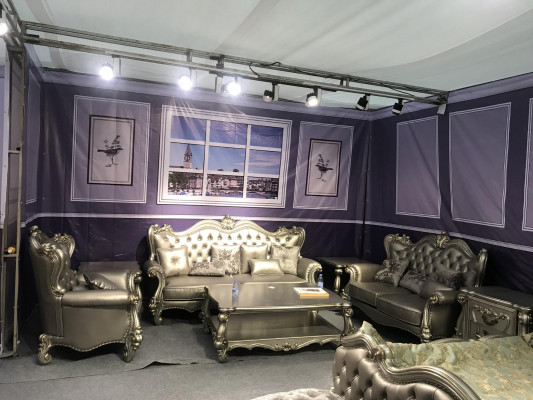 Sofa set 3+2+1 sezení Design Sofas Polstrování Pohovky Kůže