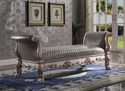 Stolička pohovka Puf Polštář přistýlka nožky Ottomane sedadlo Banka Baroko Nový