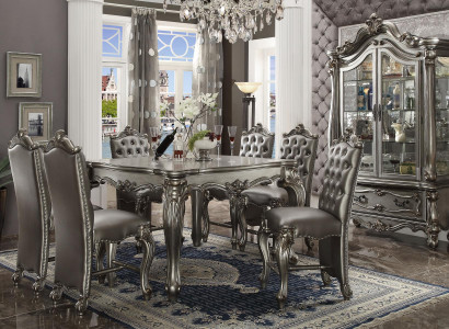 Barokní antikní styl jídelní stůl Stůl Skutečné klasické dřevo Designové stoly