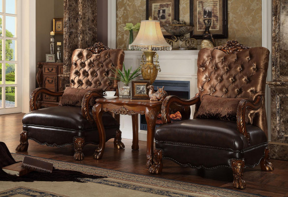 Křeslo Designer židle potah Relex látka textil kůže salón Nový Chesterfield