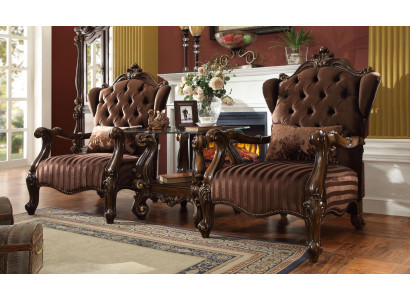 Kůže Lounge Nový Chesterfield Křeslo Designový židle Polstrování Relex Tkanina