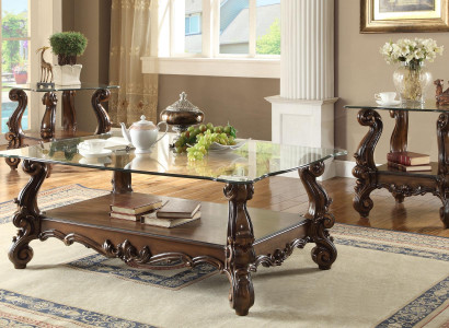 Vznešený designérský konferenční stolek Konferenční stolek Dekorativní pohovka Obývací pokoj Stůl Baroko