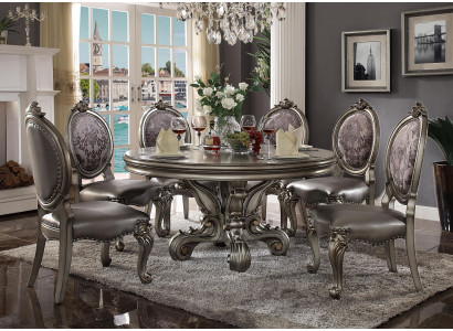 Luxus design polstr židle židle sedadlo záda dekorace jídelna dřevo kůžečešítě