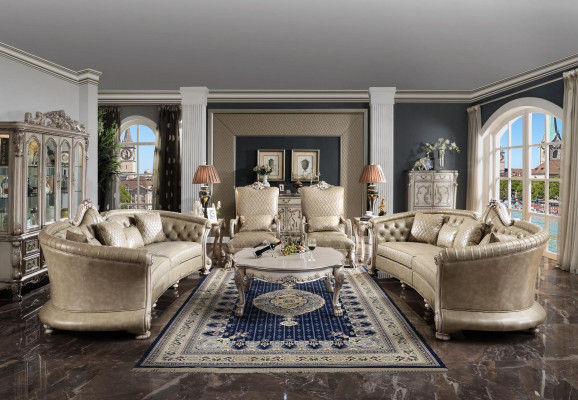 Sofa set stolní stůl konferenční stolek obývací set pohovka vyplnění 5 ks. Nový