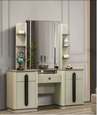 Stůl na líčení zrcadlo konzole líčení stoly luxusní konzole dřevo nové